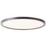 Brilliant Sorell Luce da soffitto Plastica Nero Bianca 15W 2500lm - 830-865 CCT | 294mm - Telecomando Dimmerabile
