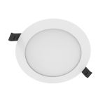 Ledvance Downlight Slim Alu Aluminium Bianca 13W 1300lm 90D - 840 Bianco Freddo | Ritaglio 150 - IP44 - Dali Dimmerabile 