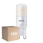 Confezione Multipack 10x Philips CorePro LED Capsula G9 Ghiaccio 3.7W 470lm - 827 Bianco Molto Caldo | Sostitutiva 40W