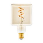 Eglo LED Special E27 Filamento Ambra 4W 180lm - 816 Bianco Molto Caldo | Dimmerabile - Sostitutiva 15W