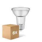Confezione Multipack 6x Ledvance Performance Faretti LED E27 PAR20 6.4W 350lm 36D - 927 Bianco Molto Caldo | Miglior Resa Cromatica - Dimmerabile - Sostitutiva 50W