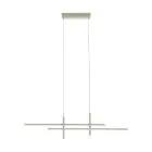 Eglo Luce Pendente Trepilia Aluminium Acciaio Levigato 20W 2500lm - 830 Luce Calda -  | IP20